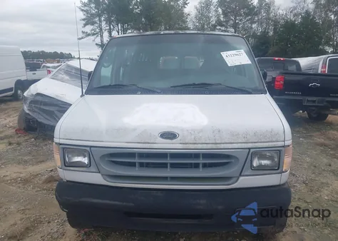 2001 Ford E-350 Super Duty Xl/Xlt z USA, uszkodzony, nr VIN 1FBSS31L01HB27643